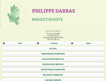 Tablet Screenshot of philippe-darras.com